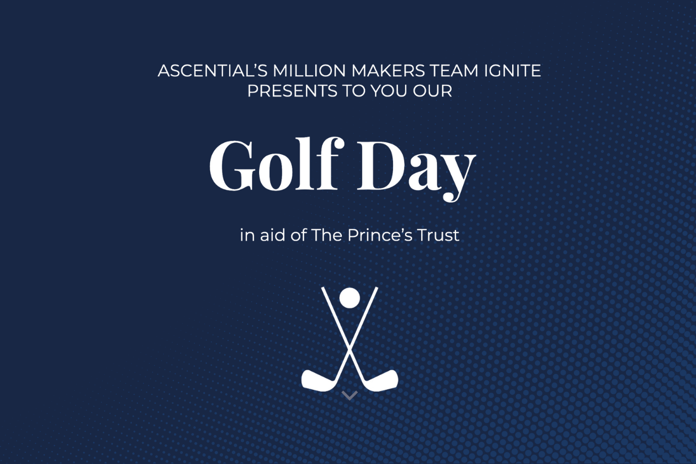 We’re supporting Ascential’s Golf Day