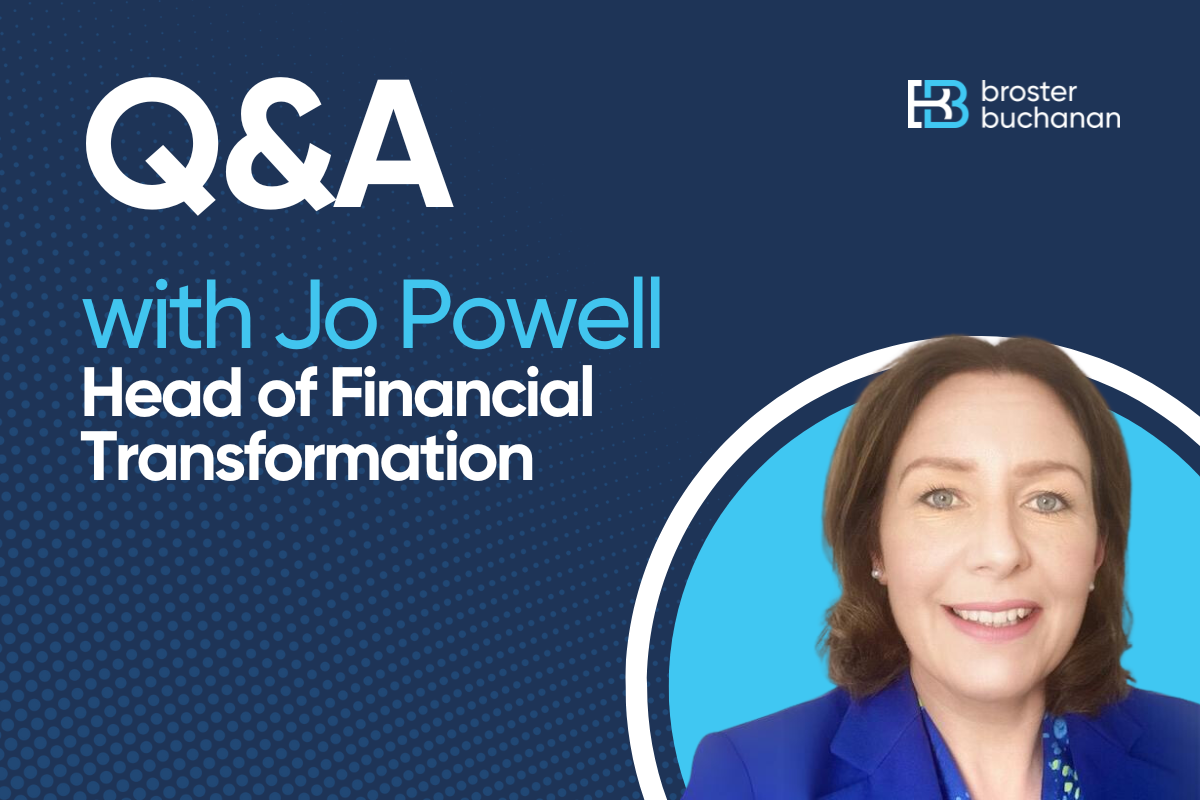 Q&A – Jo Powell, Head of Financial Transformation